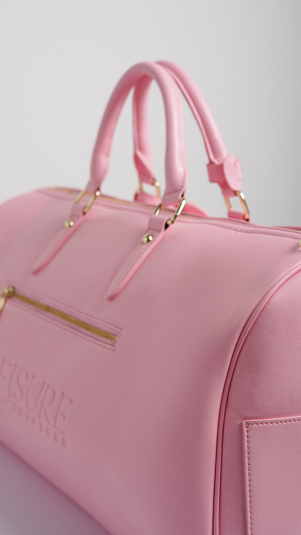 Breast Cancer Leisure Traveler Duffle Bag (Pink)